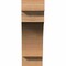 Ekena Millwork Mediterranean Rough Sawn Rafter Tail, Western Red Cedar, 4"W x 12"H x 24"L RFT04X12X24MED00RWR - alternate 3